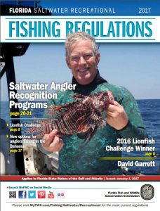 Florida Saltwater Fishing Regulations Quick Chart